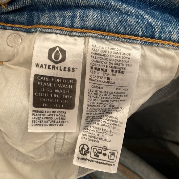 Levi’s Premium Wedgie Straight Leg (2023), Capital E, 32x28, NWT, $98 MSRP - Picture 7 of 15